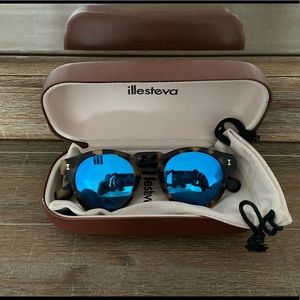 Illesteva Leonard mirrored sunglasses